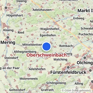 Kartenvorschau Oberschweinbach