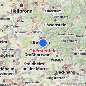 Kartenvorschau Oberstenfeld