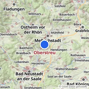 Kartenvorschau Oberstreu