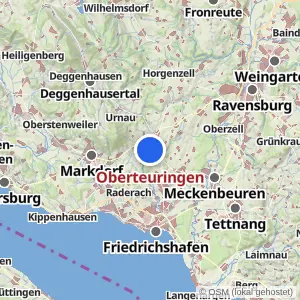 Kartenvorschau Oberteuringen