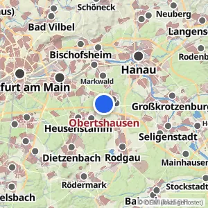 Kartenvorschau Obertshausen