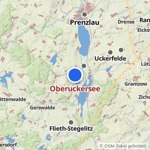 Kartenvorschau Oberuckersee
