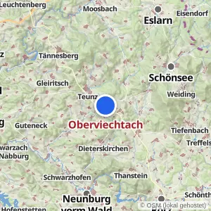Kartenvorschau Oberviechtach