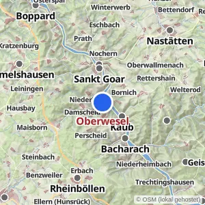 Kartenvorschau Oberwesel