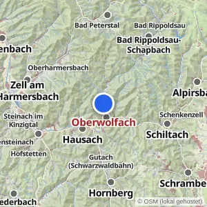 Kartenvorschau Oberwolfach