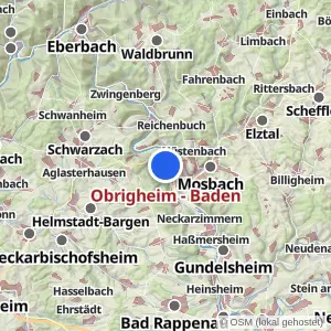 Kartenvorschau Obrigheim - Baden