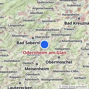 Kartenvorschau Odernheim am Glan