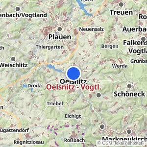 Kartenvorschau Oelsnitz - Vogtl.