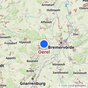 Kartenvorschau Oerel