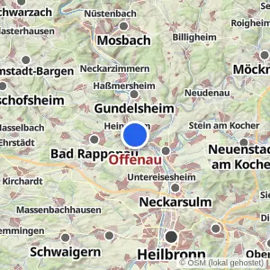 Kartenvorschau Offenau