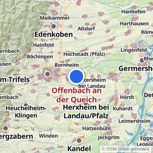 Kartenvorschau Offenbach an der Queich