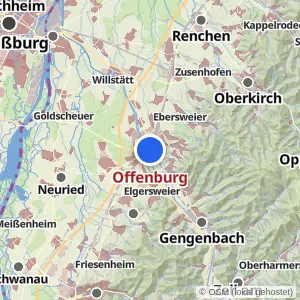 Kartenvorschau Offenburg