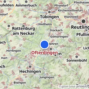 Kartenvorschau Ofterdingen