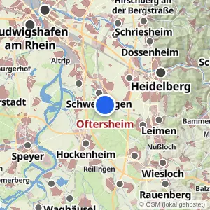 Kartenvorschau Oftersheim
