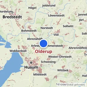 Kartenvorschau Olderup