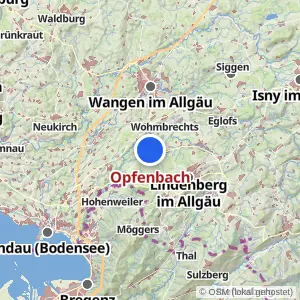 Kartenvorschau Opfenbach