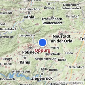 Kartenvorschau Oppurg
