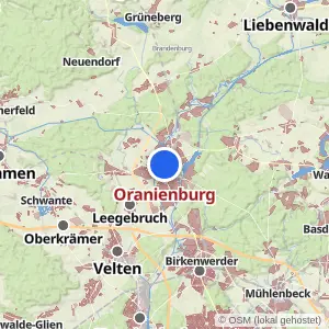 Kartenvorschau Oranienburg