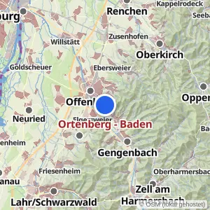 Kartenvorschau Ortenberg - Baden