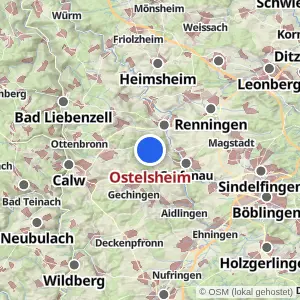 Kartenvorschau Ostelsheim