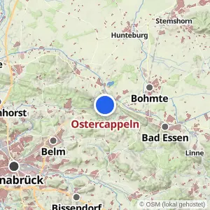 Kartenvorschau Ostercappeln