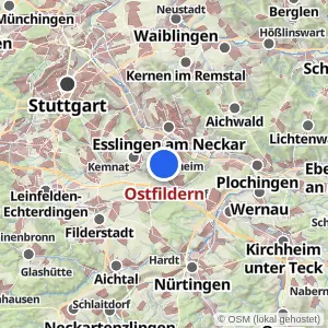 Kartenvorschau Ostfildern