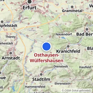Kartenvorschau Osthausen-Wülfershausen
