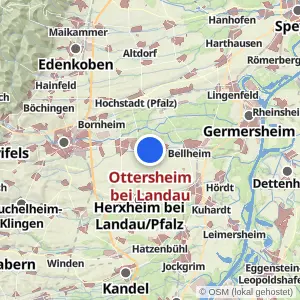 Kartenvorschau Ottersheim bei Landau