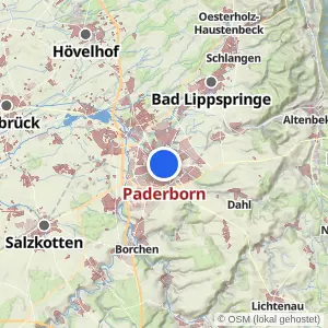 Kartenvorschau Paderborn
