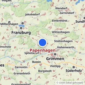 Kartenvorschau Papenhagen