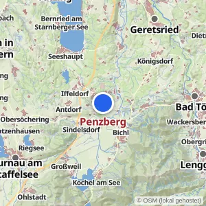 Kartenvorschau Penzberg