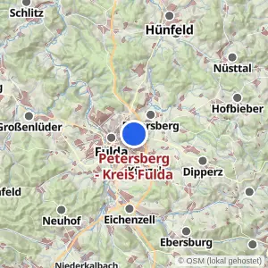 Kartenvorschau Petersberg - Kreis Fulda