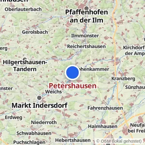 Kartenvorschau Petershausen