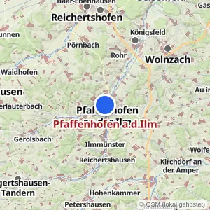 Kartenvorschau Pfaffenhofen a.d.Ilm