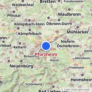 Kartenvorschau Pforzheim