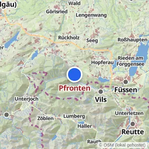 Kartenvorschau Pfronten