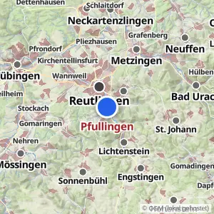 Kartenvorschau Pfullingen