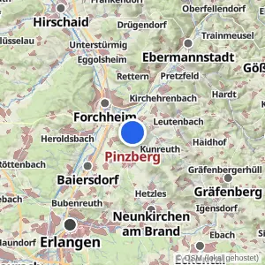 Kartenvorschau Pinzberg