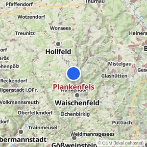 Kartenvorschau Plankenfels