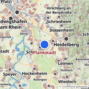 Kartenvorschau Plankstadt