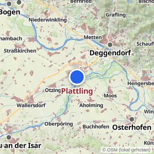 Kartenvorschau Plattling