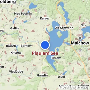 Kartenvorschau Plau am See
