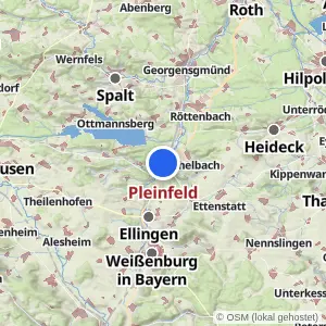 Kartenvorschau Pleinfeld
