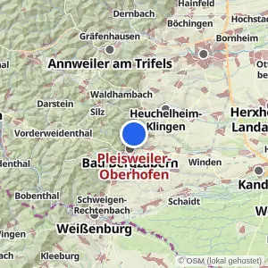 Kartenvorschau Pleisweiler-Oberhofen