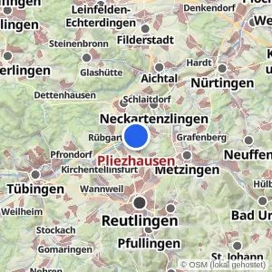 Kartenvorschau Pliezhausen
