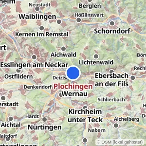 Kartenvorschau Plochingen
