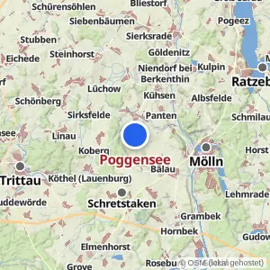 Kartenvorschau Poggensee