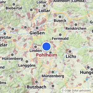 Kartenvorschau Pohlheim