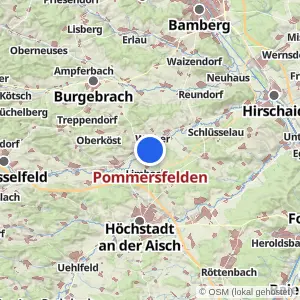 Kartenvorschau Pommersfelden