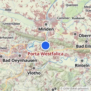 Kartenvorschau Porta Westfalica